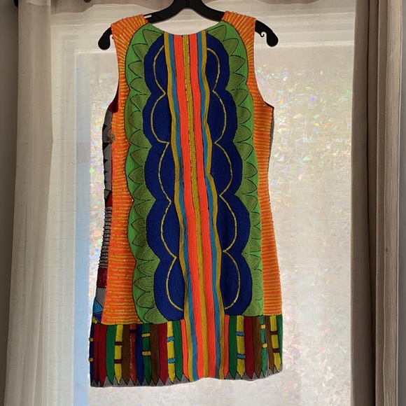 NWT PIA PAURO INDIA BEADED DRESS - Picture 10 of 12